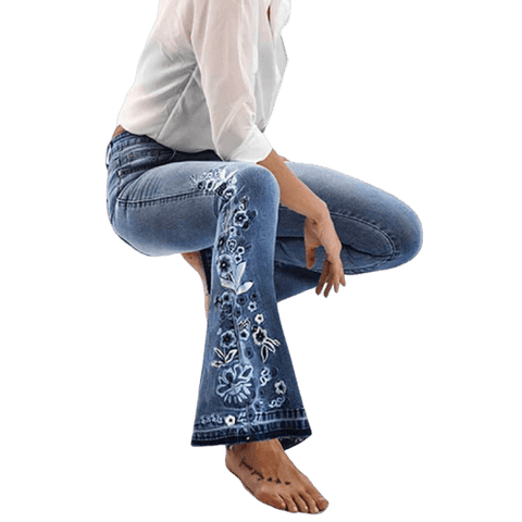 Jeans Pattes d'Éléphant