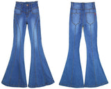 jean patte d'éléphant année 70 sur un cintre