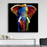 Peinture Éléphant