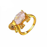 Bague Zircon Or