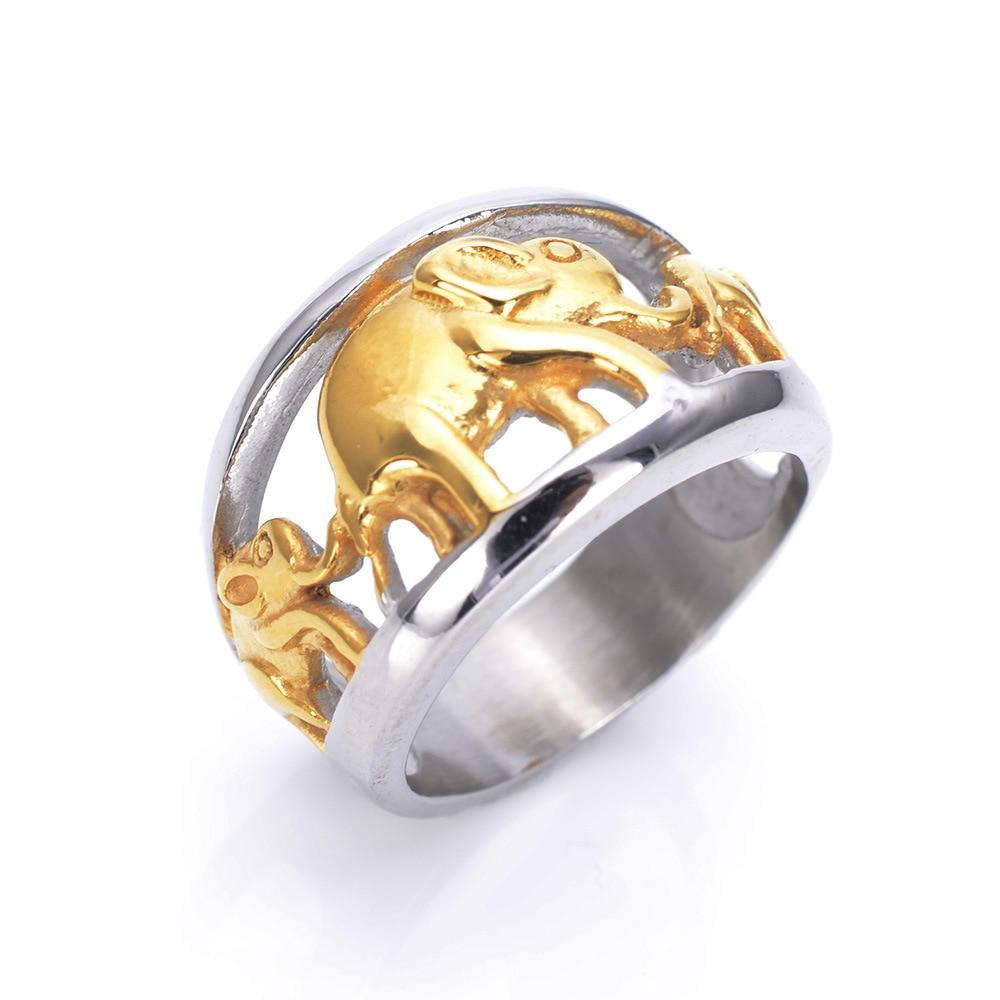 Bague Or Elephant Elephant Savane