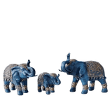 statuette famille éléphant