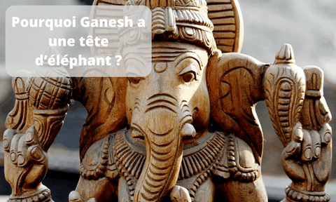 Ganesh avec une tête d'éléphant