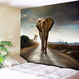 Tapisserie Elephant dans une chambre