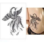 tatouage ephemere dragon
