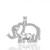 uniquement le pendentif elephant argent
