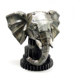 statue d 'éléphant en métal