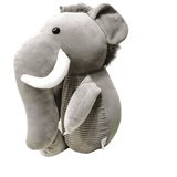 peluche elephant naissance gris