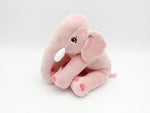 Peluche Éléphant Cousin rose