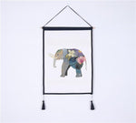Poster Peinture Éléphant