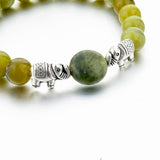 zoom sur le Bracelet Éléphant Vert