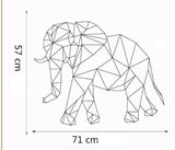 dimensions Stickers Animaux Origami