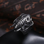 bague animal chevaliere