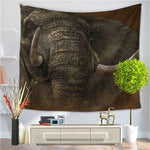 tapisserie murale elephant