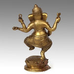 Statue Bronze Ganesh vu de dos