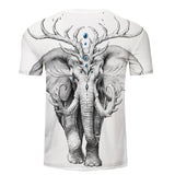 T-Shirt Homme Motif Éléphant