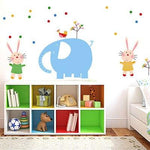 Sticker Éléphant Coloré