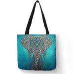Sac brodé éléphant indien bohème | fourre-tout vintage Sac brodé éléphant indien bohème | fourre-tout vintage