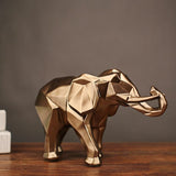 statue en origami éléphant