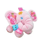 jouet elephant bebe rose