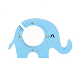 tirelire elephant bois bleu