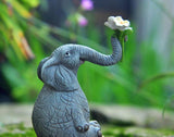statue jardin éléphant