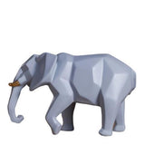 tirelire elephant design grise